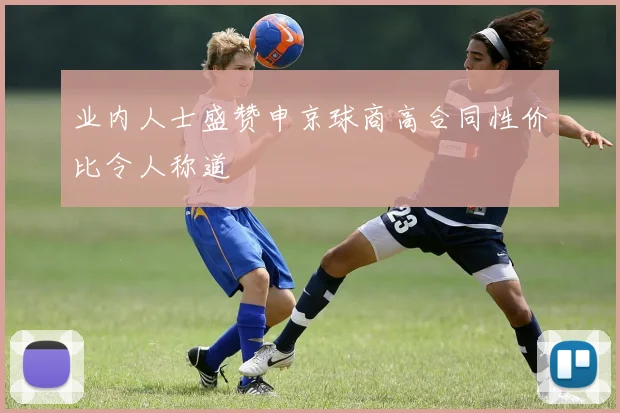 业内人士盛赞申京球商高合同性价比令人称道